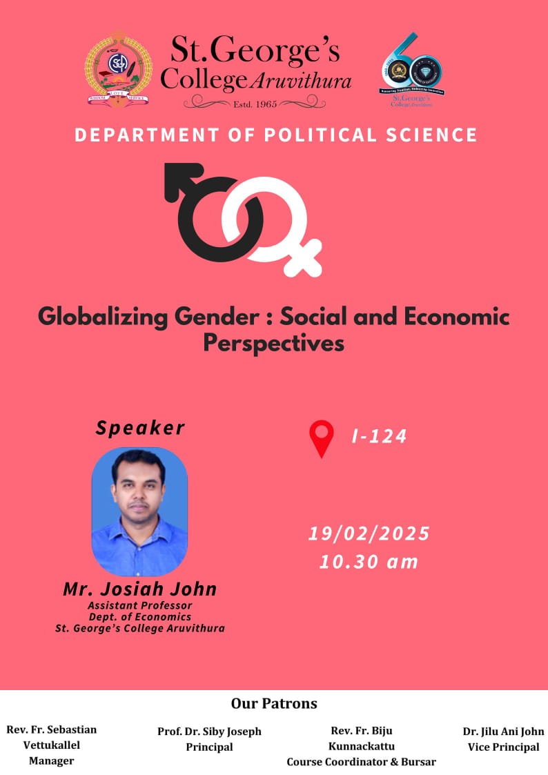 Globalizing Gender : Social & Economic Perspectives 